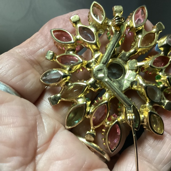 Vintage Juliana style, large, pastel brooch, positively gorgeous - Picture 3 of 9